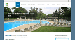 Desktop Screenshot of kenwoodswimclub.com